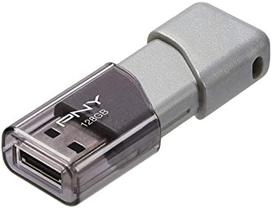 PNY USB 3.0 Флеш Диск Елита Турбо Аташе 3 Две Пакет Пакет Со Сѐ, Но Stromboli Јаже 128GB, Греј