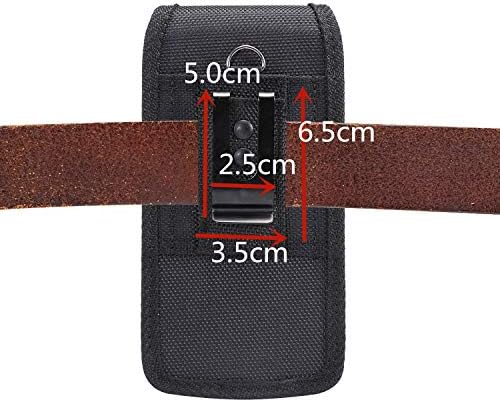 carrying phone case Nylon Phone Holster Compatible with iPhone 11 Pro Max,XS Max,8 Plus,6s Plus,Compatible with Samsung S10+,J4+,A10,A50,A50S,A60,M31S,M30S,A20,A30