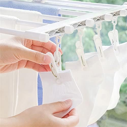 Јасез виткање на закачалката за закачалки, монтирана облека што може да се повлече во затворен и алуминиумска облека за домашни алишта за домашни