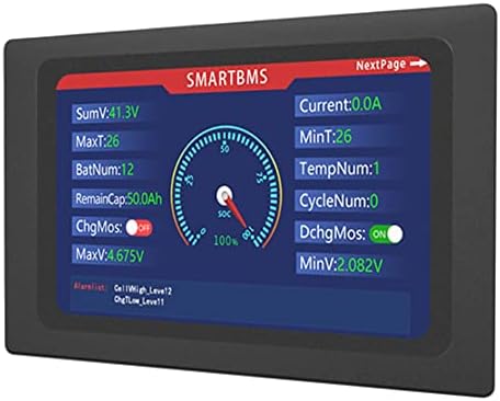 Паметни додатоци за BMS Daly BT модул+копче за активирање RS485 Uart Kabel Canbus Touch LCD екран за табла за заштита на батерии DALY