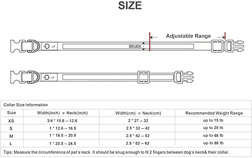 Lifis LED Куче Јака Светне IPX7 Водоотпорен Поголема Осветленост Сјај Во Темно Куче Јаки За Големи Средни Мали Кучиња USB Рефлектирачки Влакна НА ПОЛНЕЊЕ, Сина)