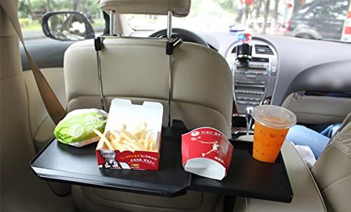 Мултифункционално преносно преносно преклопување тип на цртање на возило за возила за возила за седиште во возило, табела за пијалоци за пијалоци, држач за чаши