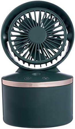 Chengzui 3 брзина на замаглување вентилатор со овлажнител биро вентилатор 2000mAh USB Air Claterimer Fan for Home Office Coffice Outdoor USB вентилатор