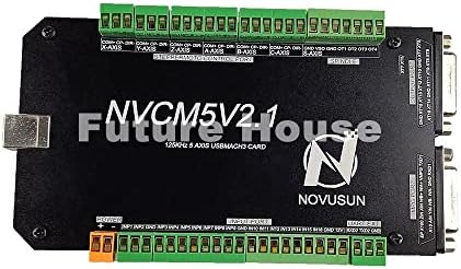 Возач на мотор Davitu - NVCM5V2.1 USB интерфејс CNC Контролер на движење 3 оска 4 оска 5 оска 6 оска CNC Контролна картичка за