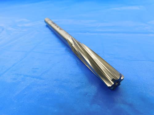 4885 O.D. HSS Chucking Reamer .371 Shank Spiral 6 Flute 5 1/4 OAL 12.4mm - AS0477BA2