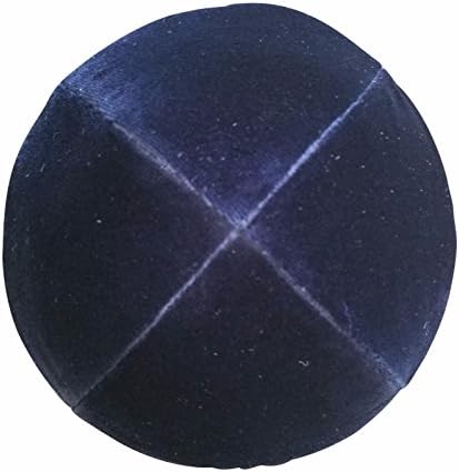 Ikippah Solid Mavy Velvet yarmulke