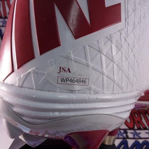 Eralералд МекКој автентичен потпишан лев клип автограмиран JSA - автограмирани NFL Cleats
