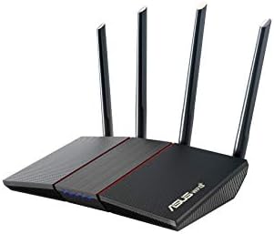 ASUS AX5400 WiFi 6 Gaming Router & AX1800 WiFi 6 рутер - Dual Band Gigabit безжичен рутер, брзина и вредност, игри и стриминг,