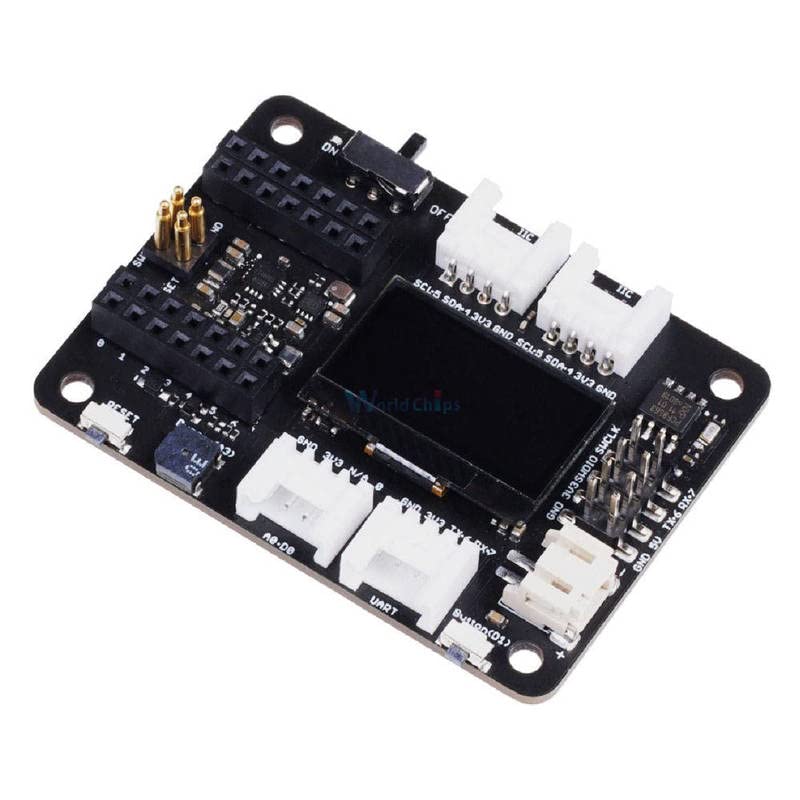 Микроконтролерот за развој на табла за развој на Xiao, USB UART I2C SPI интерфејс Гроув Шилд со OLED екран SD картичка за Arduino