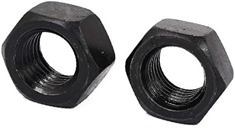 X-Gree M20 јаглероден челик одделение 8 шестоаголник хексагон орев црна 4 парчиња (M20 шестоаголен де ацеро ал карбоно Градо 8