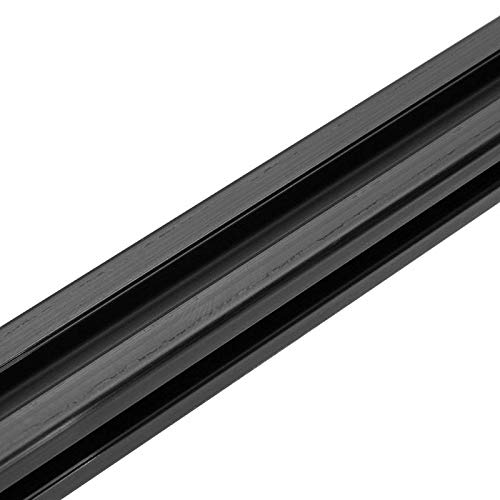 Упатства за линеарно движење на Јутол, црна анодизирана должина од 1000 мм, алуминиумска рамка за екструзија на алуминиум Т-слот за