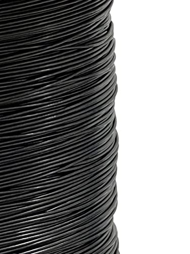 Laureola 3/64 до 1/16 PVC обложена црна боја галванизиран кабел 7x7 влакно кабел за кабелски кабел