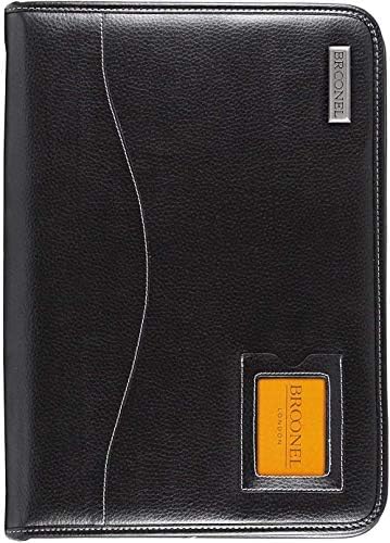 Бронел - Контура серија - Црна тешка кожна заштитна кутија - Компатибилен со лаптоп Asus Vivobook S 14 Flip 14