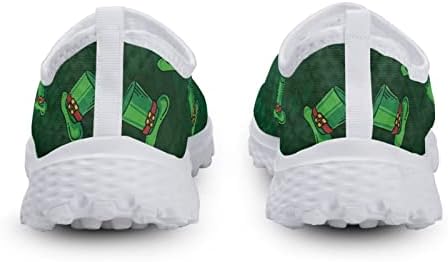 Ден на Jeиенто Св Патрикс чевли за жени мажи пат трчање атлетски чевли за плажа за теники за шетање за момче, зелена боја, зелена