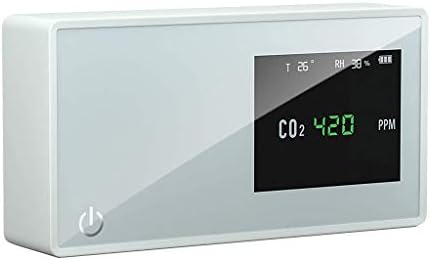 GLJ монитор за квалитет на воздухот во домаќинството, детектор на јаглерод диоксид, приказ на температура на влажност, за внатрешни