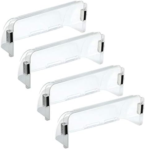 Лисол 2 пакет дефлектор за магнетски воздух што може да се прилагоди за регистри на отвор за проветрување и тавани, тавански отвор