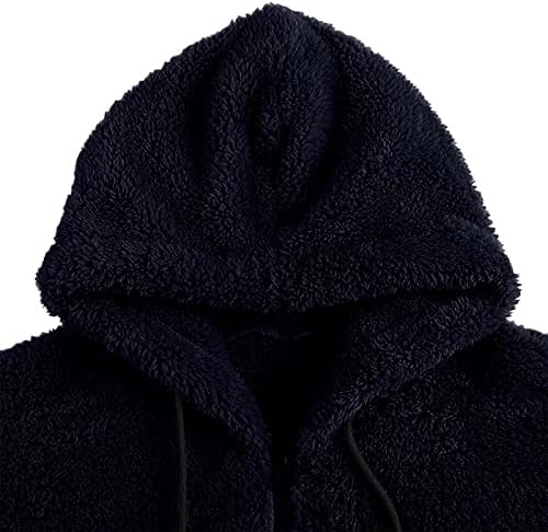 Adssdq zip up hoodie men, плажа мантии мажи со долг ракав зима плус големина мода опремена јакна за ветерници со целосна Zip13
