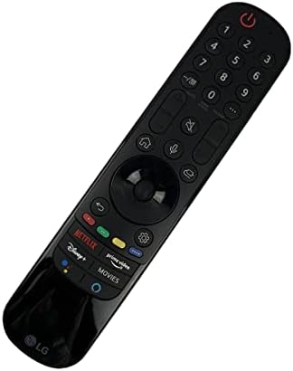 CEYBO OEM AN-MR21GA MAGIC REMOTE со глас за LG Smart OLED TV 2021 вклучува Netflix, Prime Video, Disney+, LG канали Hotkeys