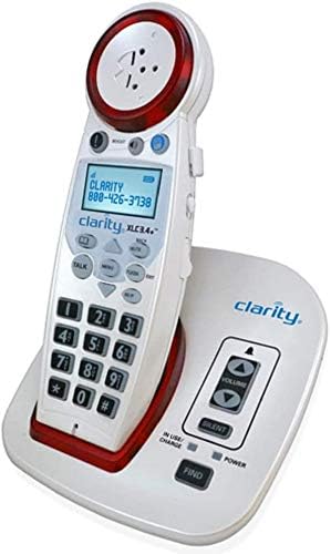Clarity XLC3.4+ Dect 6.0 Дополнителен гласен звучник на големи копчиња со лична карта за повик за разговор