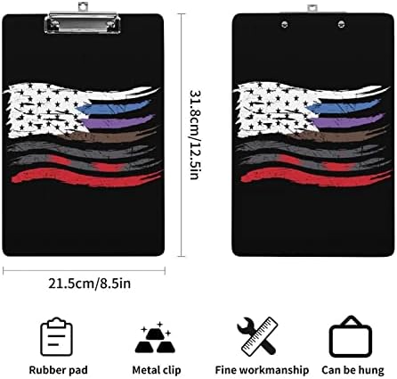 Американско Знаме На Џиу Џицу Акрилна Таблата Со Исечоци Таблата Со Исечоци Со Ознаки Со Низок Профил Стандардна Големина На Буквата А4