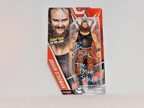 Braun Strowman WWE ја потпиша Mattel Action Figure PSA DNA 2 Wyatt Family Rorth - фигурини во борење