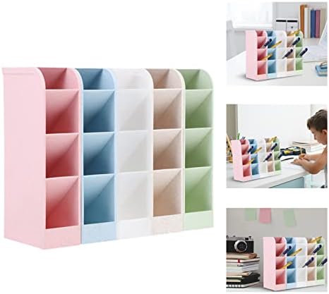 Викаски 15 парчиња решетки за повеќекратни решетки Мулти-функционално училиште маркер Коси складирање: Домашни ретро контејнери