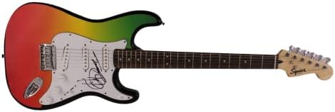 Jimими Клиф потпиша автограм со целосна големина обичај еден-на-a-kind 1/1 Fender Stratocaster Electric Guitar W/ James Spence JSA Автентикација-икона