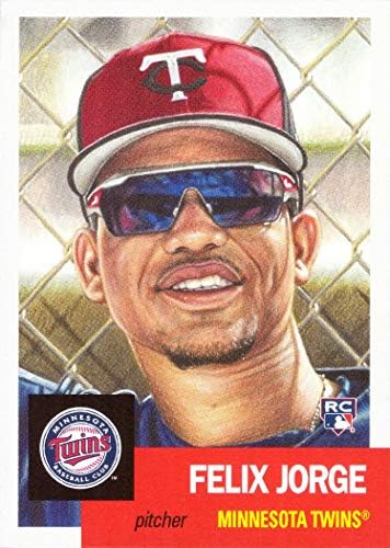 2018 Topps Living Set Baseball 116 Felix Horge Rookie картичка Минесота близнаци - направени само 3.472!