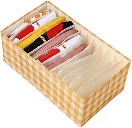 DBYLXMN PP кутија за чување фиоки за складирање облека кутија торба табла решетка од оддели за клип -парчиња за складирање торби за складирање на џемпери контејнери