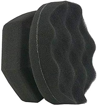 Апликатор за облекување на гуми за автомобили Fansipro Преносно корисно полирање и сунѓер за восок, 11 см, црно
