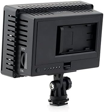 Lightdow LD-160 Ultra High Power Dimmable 160 LED сијаличка видео светло за камера на Canon Nikon Sony DSLR