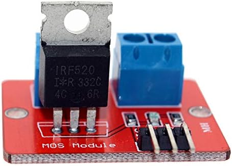 Onyehn 10pcs 0-24v MOSFET копче IRF520 MOS Возач модул за Arduino MCU Arm Raspberry Pi