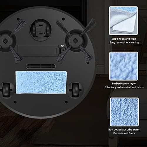 Робот за чистење, Апсорпција на Подот за Чистење На Подот 3 ВО 1 USB Полнење 40db Низок Шум Дома Интелигентен Робот За Чистење