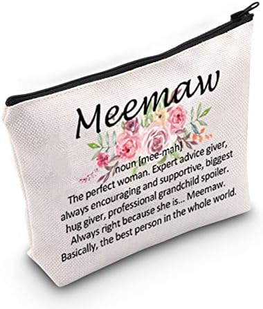 Мема Козметичка Торба За Шминка Мема Подарок Баба Ви Благодариме Подарок Роденденски Подарок Подарок За Денот На Мајката За Мема