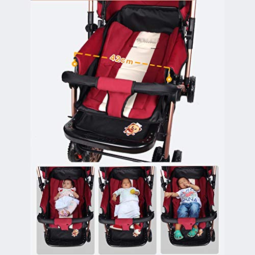 -Карти Тролка количка за трпезарија трпезарија салон за убавина количка бао бебешки лесен шок двонасочен бебе може да седне и да преклопи верзија
