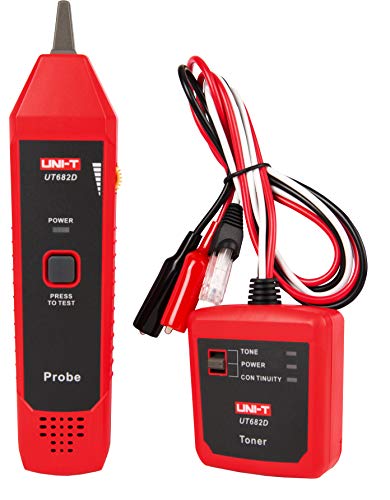 Uni-T UT682/UT682D мрежна жица Tester Tracker RJ11 RJ45 Wire Line Finder LAN Tester Tester Candheld Cable Testing Testing за мрежа