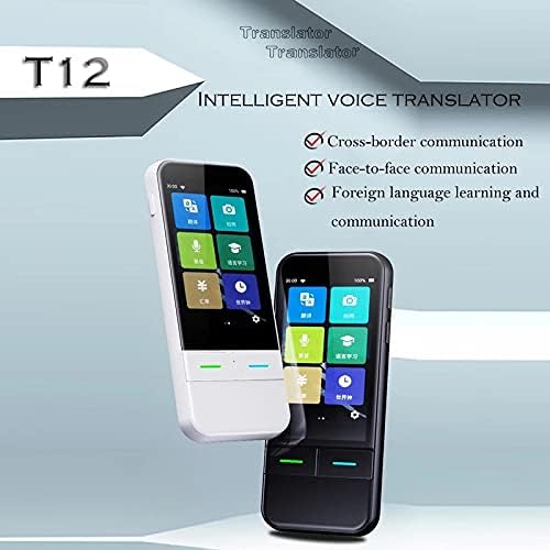 TFIIEXFL Аи Глас Во Реално Време Преведувач 138 Мулти Онлајн Јазици Глас-Снимање 3.1 Инчен Голем Екран На Допир Учење Конверзија Т11