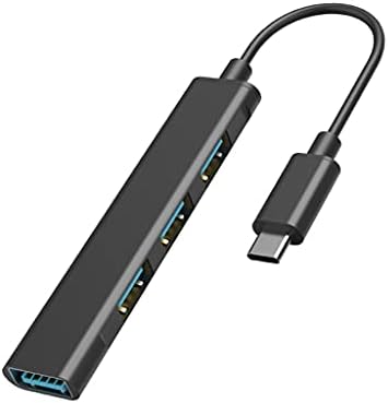 ZSEDP 3.0 мулти USB адаптер за сплитер 3 Порта за читање на порта за читање со голема брзина тип Ц мини USB-центар за продолжување на
