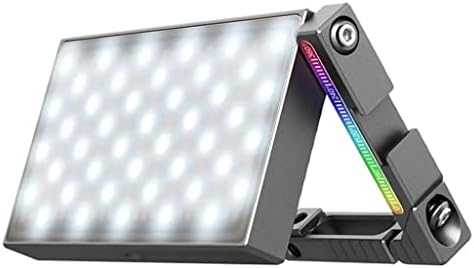 Houkai целосна боја 2700K-8500K RGB LED видео светло со прилагодлива магија на заградата за заградување на светло на камера PD Брзо