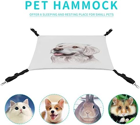 Симпатична кучиња сликање миленичиња хамак кревет за заморчиња кафез, мало животно што виси кревет за ферет, чинчила, кученце и други