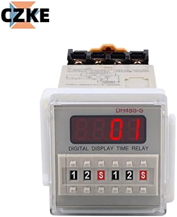 Контролер за временски реле за PCGV Висок прецизен бројач DH48J-11A Дигитален дисплеј Електронски бројач DH48J-A реле за прекинување