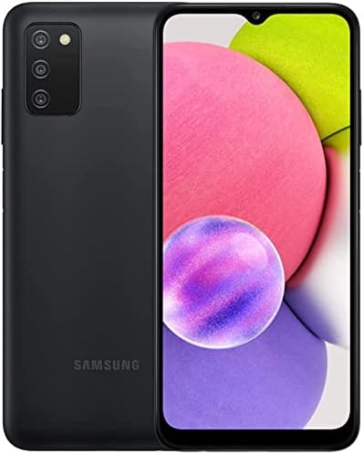 Сем Сунг Samsung Galaxy A03S 4G LTE 6,5 '' HD + тројна камера 5000mAh батерија, двојна SIM GSM Global Volte Verizon/Boost) Меѓународен модел +