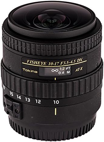 Tokina ATXAF107DXNHC 10-17mm f/3.5-4,5 AF NH Fisheye леќи за канон, црна