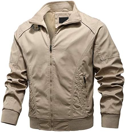 АДССДК бомбаш јакна за мажи, зимски пресек модерно палто со велосипедизам со целосен ракав памук лап -јакна вградена топло18