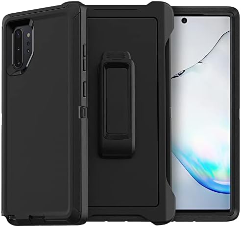 BEASTEK Shockproof Galaxy Note10 Плус Случај, Отпорен На Прашина Воено Одделение Капак Со Тежок Капак Со Одбранбен Ремен Футрола