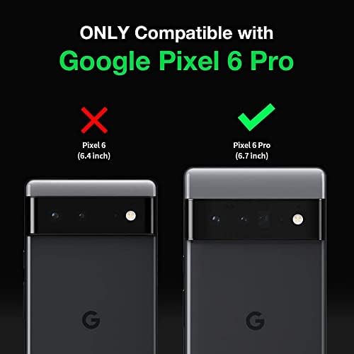 Киоми Google Pixel 6 Pro 5g Случај Дијамант Јасно Со Хибриден Анти Жолт Дизајн Хард Компјутер Назад Школка Со Tpu Подигната Рамка Отпорен На Удари Браник Заштитни Ултра Транс