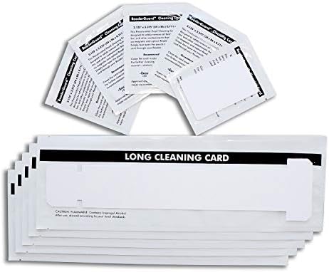 Комплет За Поправка На Картички за Чистење Ci Kyan За Печатач Со Картички P330i,P330m,P430i, Пакет Од 5 парчиња Картички За Чистење