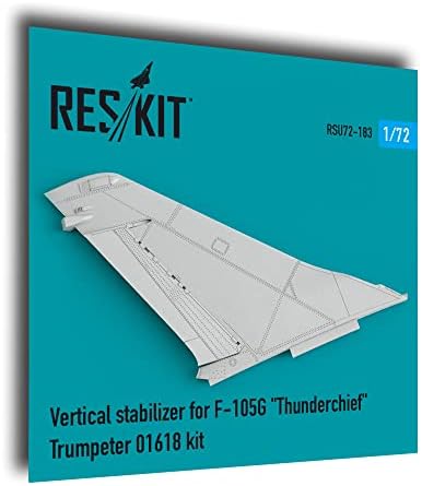 Reskit RSU72-0183 1/72 Вертикален стабилизатор за F-105G Thunderchief