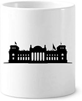Германија Берлин Рајхстаг обележје на пенкалото за заби, кригла керамички штанд -молив чаша