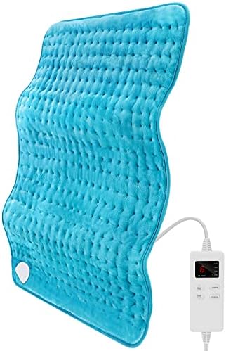 Забраната Екстра голема подлога за греење 30 x16 За олеснување на болката во грбот и грчеви, топлинска терапија за задното рамо и нога, електрична